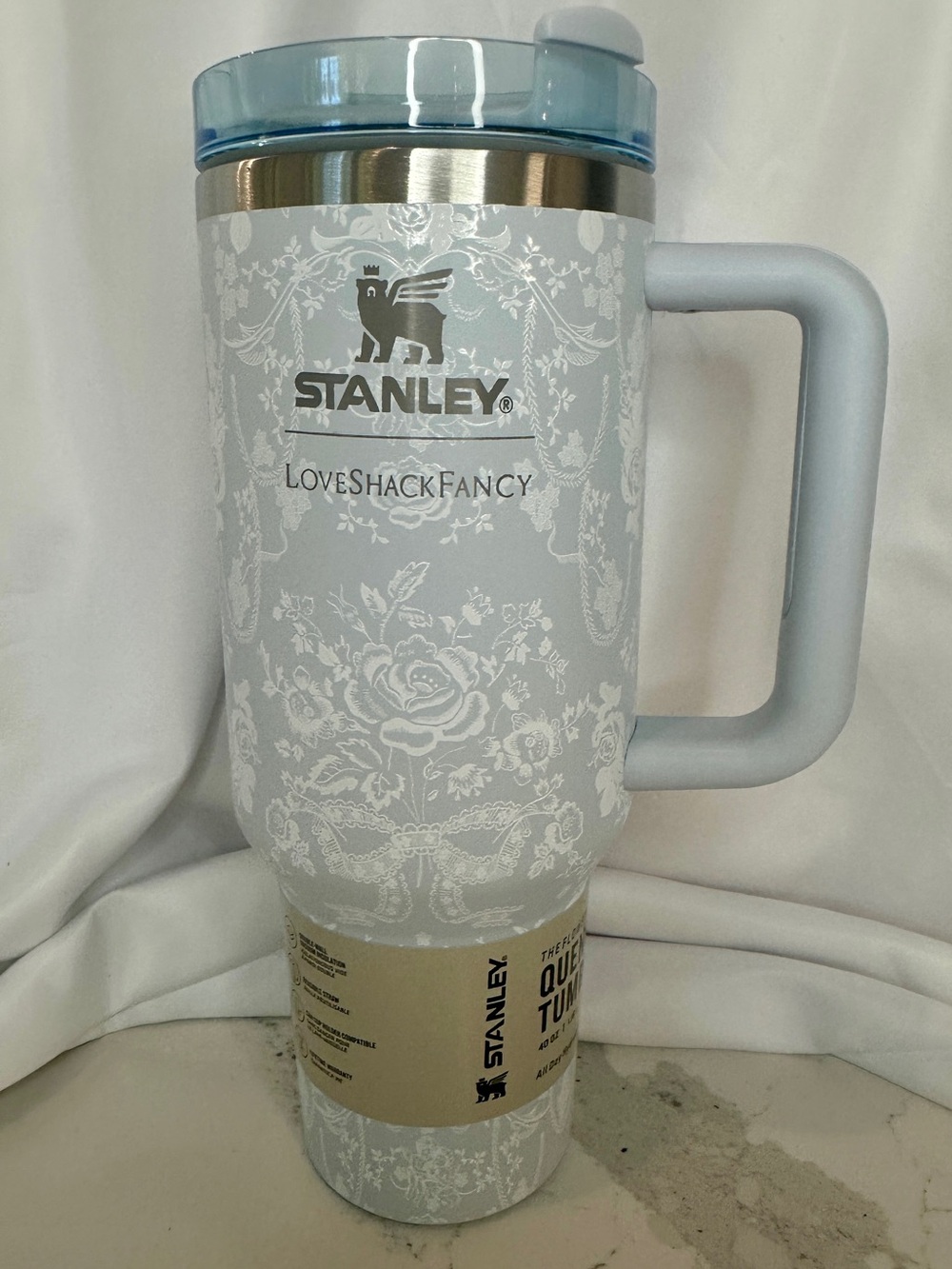 ✨ Stanley x LoveShackFancy Inspired 40oz Quencher -READ NOTES✨